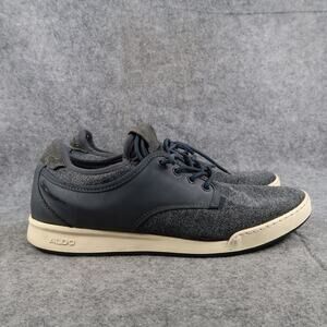 Aldo Shoes Womens 9.5 Casual Sneakers Lifestyle Lace Up Derby Comfort Grey